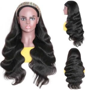 Glueless Headband Wig Virgin Human Hair Body Wave